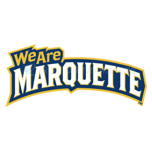 Marquette Golden Eagles Logo T-shirts Iron On Transfers N4965 - Click Image to Close